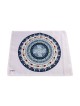 Concentric Circle Pomegranate Bamboo Challah Cover